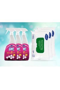 Diversey Taski Clonet Extra-Oxivir Excel Mendil-Sprey Mutfak ve Banyo Temizleyici 3x750 ml