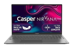 Casper Nirvana X600.139H-BF00X-G-F Dahili Intel Iris Xe Graphics Eligible Intel Core i7 11390H 16 GB Ram 1 TB SSD 15.6 inç Full HD FreeDos Laptop
