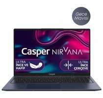 Casper Nirvana X700.1235-BV00R-M-F Dahili Intel Iris Xe Graphics Eligible Intel Core i5 1235U 16 GB Ram 500 GB SSD 15.6 inç Full HD Windows 11 Pro Laptop
