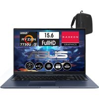 Asus Vivobook M1502YA-BQ180W03 Dahili AMD Radeon Graphics AMD Ryzen 7 7730U 8 GB Ram 1 TB SSD 15.6 inç Full HD Windows 11 Pro Laptop + WeblegelsinÇanta
