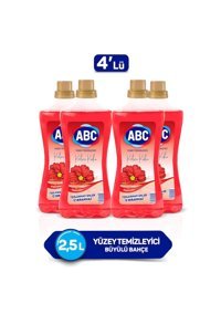 Abc Büyülü Bahçe Sıvı Mutfak ve Banyo Temizleyici 4x2.5 lt