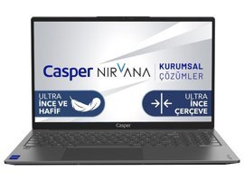 Casper Nirvana X700.1215-8V00R-G-F Dahili Intel UHD Graphics Intel Core i3 1215U 8 GB Ram 500 GB SSD 15.6 inç Full HD Windows 11 Pro Laptop