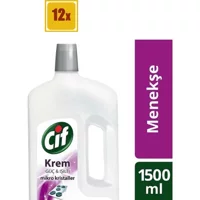 Cif Kiraz Çiçeği Ve Menekşe Sıvı Mutfak ve Banyo Temizleyici 12x1.5 lt