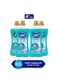 Abc Bahar Tutkusu Sıvı Mutfak ve Banyo Temizleyici 4x2.5 lt