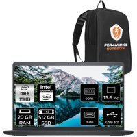 Dell Inspiron 15 3520 I352024052009U48 Dahili Intel Iris Xe Graphics Eligible Intel Core i5 1235U 20 GB Ram 512 GB SSD 15.6 inç Full HD FreeDos Laptop + PER4 Çanta