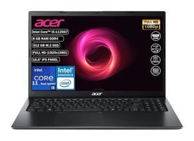 Acer Extensa 15 EX215-54 Dahili Intel Iris Xe Graphics Intel Core i5 1135G7 8 GB Ram 512 GB SSD 15.6 inç Full HD FreeDos Laptop