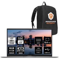Asus Vivobook 15 X1504ZA BQ451 Dahili Intel Iris Xe Graphics Eligible Intel Core i5 1235U 8 GB Ram 256 GB SSD 15.6 inç Full HD FreeDos Laptop + PER4 Çanta