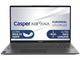 Casper Nirvana X700.1245-DF00X-G-F Dahili Intel UHD Graphics Intel Core i5 12450H 32 GB Ram 1 TB SSD 15.6 inç Full HD FreeDos Laptop