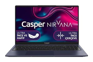 Casper Nirvana X600.1235-8U00T-M-F Dahili Intel Iris Xe Graphics Eligible Intel Core i5 1235U 8 GB Ram 250 GB SSD 15.6 inç Full HD Windows 11 Home Laptop