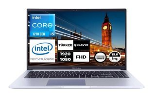 Asus Vivobook 15 X1502ZA-EJ1068010 Dahili Intel Iris Xe Graphics Eligible Intel Core i5 1235U 8 GB Ram 512 GB SSD 15.6 inç Full HD Windows 11 Pro Laptop