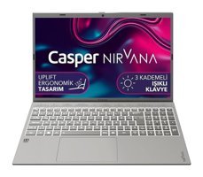 Casper Nirvana C550.1235-8U00T-G-F Dahili Intel Iris Xe Graphics Eligible Intel Core i5 1235U 8 GB Ram 250 GB SSD 15.6 inç Full HD Windows 11 Home Laptop