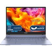 Casper Nirvana Z100.1335-BV00X-M-Q Dahili Intel Iris Xe Graphics Eligible Intel Core i5 1335U 16 GB DDR4 Ram 500 GB SSD 14 inç QHD FreeDos Laptop