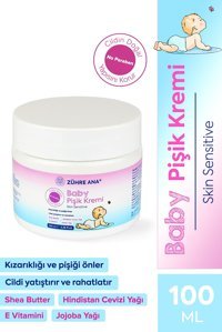 Zühre Ana Parfümsüz Parabensiz Pişik Kremi 100 ml