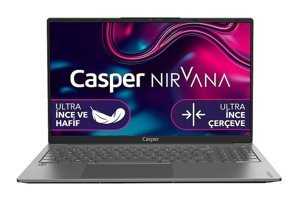 Casper Nirvana X600.1215-8P00T-G-F Dahili Intel UHD Graphics Intel Core i3 1215U 8 GB Ram 250 GB SSD 15.6 inç Full HD Windows 11 Home Laptop