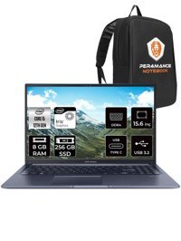 Asus Vivobook 15 X1502ZA-EJ1071 Dahili Intel Iris Xe Graphics Eligible Intel Core i5 1235U 8 GB Ram 256 GB SSD 15.6 inç Full HD FreeDos Laptop + PER4 Çanta