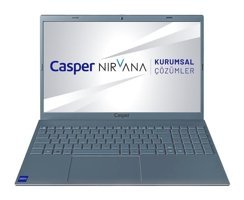 Casper Nirvana C600.1195-8V00X-G-F Dahili Intel Iris Xe Graphics Eligible Intel Core i7 1195G7 8 GB Ram 500 GB SSD 15.6 inç Full HD FreeDos Laptop