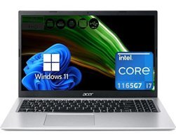 Acer Aspire 3 A315-58 Dahili Intel Iris Xe Graphics Intel Core i7 1165G7 40 GB Ram 512 GB SSD 15.6 inç Full HD Windows 11 Pro Laptop + E-Markt Çanta