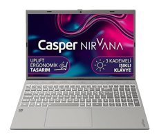 Casper Nirvana C550.1235-8E00T-G-F Dahili Intel Iris Xe Graphics Eligible Intel Core i5 1235U 8 GB Ram 500 GB SSD 15.6 inç Full HD Windows 11 Home Laptop