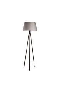 Afiliyol Tripod Ahşap 3 Ayaklı Yuvarlak Lambader Mavi