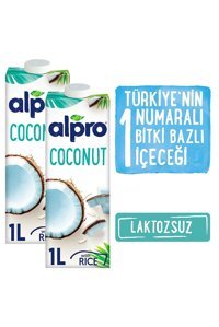 Alpro Hindistan Cevizi Sütü Laktozsuz 2'li 1 lt