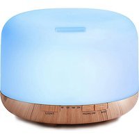 Buyfun 12 W 500 ml 36 dB Aromaterapi Işıklı İyonizerli Taşınabilir Şarjlı Mini Soğuk Buhar Makinesi