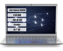 Hometech ALFA 640C Dahili Intel UHD Graphics Intel Core i7 N4020C 32 GB Ram 256 GB SSD 14 inç HD FreeDos Laptop
