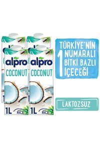 Alpro Hindistan Cevizi Sütü Laktozsuz 4'lü 1 lt