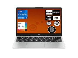 HP 250 G10 8A542EA 1 Dahili Intel Iris Xe Graphics Eligible Intel Core i7 1355U 16 GB Ram 512 GB SSD 15.6 inç Full HD FreeDos Laptop