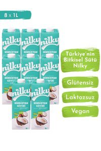 Nilky Vegan Hindistan Cevizi Sütü Laktozsuz 10'lu 1 lt