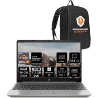 HP 255 G9 6Q8N1ES234 Dahili AMD Radeon RX Vega 7 AMD Ryzen 5 5625U 32 GB Ram 512 GB SSD 15.6 inç Full HD Windows 11 Home Laptop + PER4 Çanta
