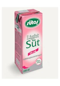 Sütaş Light Süt 27'li 200 ml