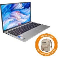 Everest EVERbook EB 21A7 Dahili Intel Iris Xe Graphics Intel Core i5 1135G7 32 GB Ram 256 GB SSD 15.6 inç Full HD FreeDos Laptop
