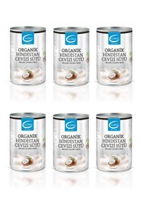 Thelifeco Organik Hindistan Cevizi Sütü 6'lı 400 ml