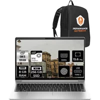 HP Elitebook 650 G10 8A573EAP301 Dahili Intel Iris Xe Graphics Eligible Intel Core i5 1335U 8 GB Ram 256 GB SSD 15.6 inç Full HD FreeDos Laptop + PER4 Çanta