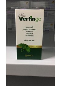 Vertingo Balik Yaği Omega 3 Balık Yağı Tablet 90 Adet