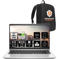 HP Elitebook 640 G9 6S736EAPN215 Harici GeForce MX570 Intel Core i5 1235U 12 GB Ram 1 TB SSD 14 inç Full HD Windows 11 Home Laptop + PER4 Çanta