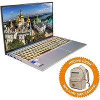 Everest EVERbook EB 21RA13 Dahili Intel Iris Xe Graphics Intel Core i5 1135G7 32 GB Ram 256 GB SSD 15.6 inç Full HD FreeDos Laptop