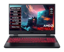Acer Nitro 5 AN515-46 NH.QGXEY.005 Harici GeForce RTX 3050 AMD Ryzen 5 6600H 8 GB Ram 512 GB SSD 15.6 inç Full HD Windows 11 Home Oyuncu Laptop