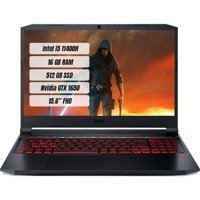 Acer Nitro 5 AN515-57 NH.QEKEY.006-16 Harici GeForce GTX 1650 Intel Core i5 11400H 16 GB Ram 512 GB SSD 15.6 inç Full HD FreeDos Oyuncu Laptop