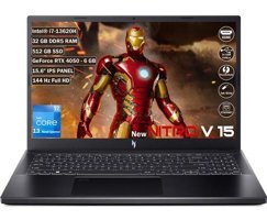Acer Nitro 5 15 ANV15-51 NH.QNBEY.005+325 Harici GeForce RTX 4050 Intel Core i7 13620H 32 GB Ram 512 GB SSD 15.6 inç Full HD FreeDos Oyuncu Laptop