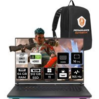 Asus ROG Strix G16 N3157P412 Harici GeForce RTX 4060 Intel Core i7 13650HX 64 GB Ram 512 GB SSD 16 inç Full HD Windows 11 Pro Oyuncu Laptop + PER4 Çanta
