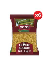 Yazar İri Taneli Pilavlık Bulgur 6X1 kg