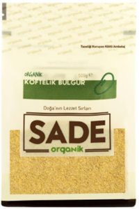 Sade Organik Organik Köftelik Bulgur 500 gr