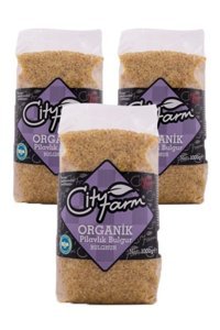 City Farm Organik Pilavlık Bulgur 3X1 kg