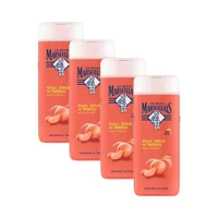 Le Petit Marseillais Beyaz Şeftalili Nektarin Aromalı Nemlendirici Duş Jeli 4x400 ml