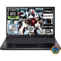 Acer Nitro 5 15 ANV15-51 NH.QNBEY.005A1 Harici GeForce RTX 4050 Intel Core i7 13620H 8 GB Ram 1 TB SSD 15.6 inç Full HD FreeDos Oyuncu Laptop