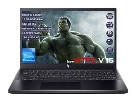Acer Nitro 5 15 ANV15-51 NH.QNBEY.005+16 Harici GeForce RTX 4050 Intel Core i7 13620H 16 GB Ram 512 GB SSD 15.6 inç Full HD FreeDos Oyuncu Laptop