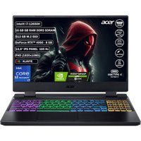 Acer Nitro 5 AN515 NH.QM0EY.009 Harici GeForce RTX 4060 Intel Core i7 12650H 16 GB Ram 512 GB SSD 15.6 inç Full HD FreeDos Oyuncu Laptop