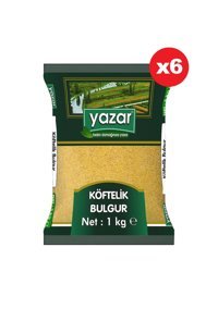 Yazar Köftelik Bulgur 6X1 kg