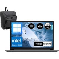 Lenovo IdeaPad 1 82V700A9TX01 Dahili Intel UHD Graphics Intel Celeron N4020 4 GB Ram 128 GB SSD 15.6 inç Full HD Windows 11 Home Laptop + Çanta